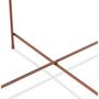 Voir la diapositive 6 : Paris Prix Table Basse Design en Verre  Rona  83cm Cuivre