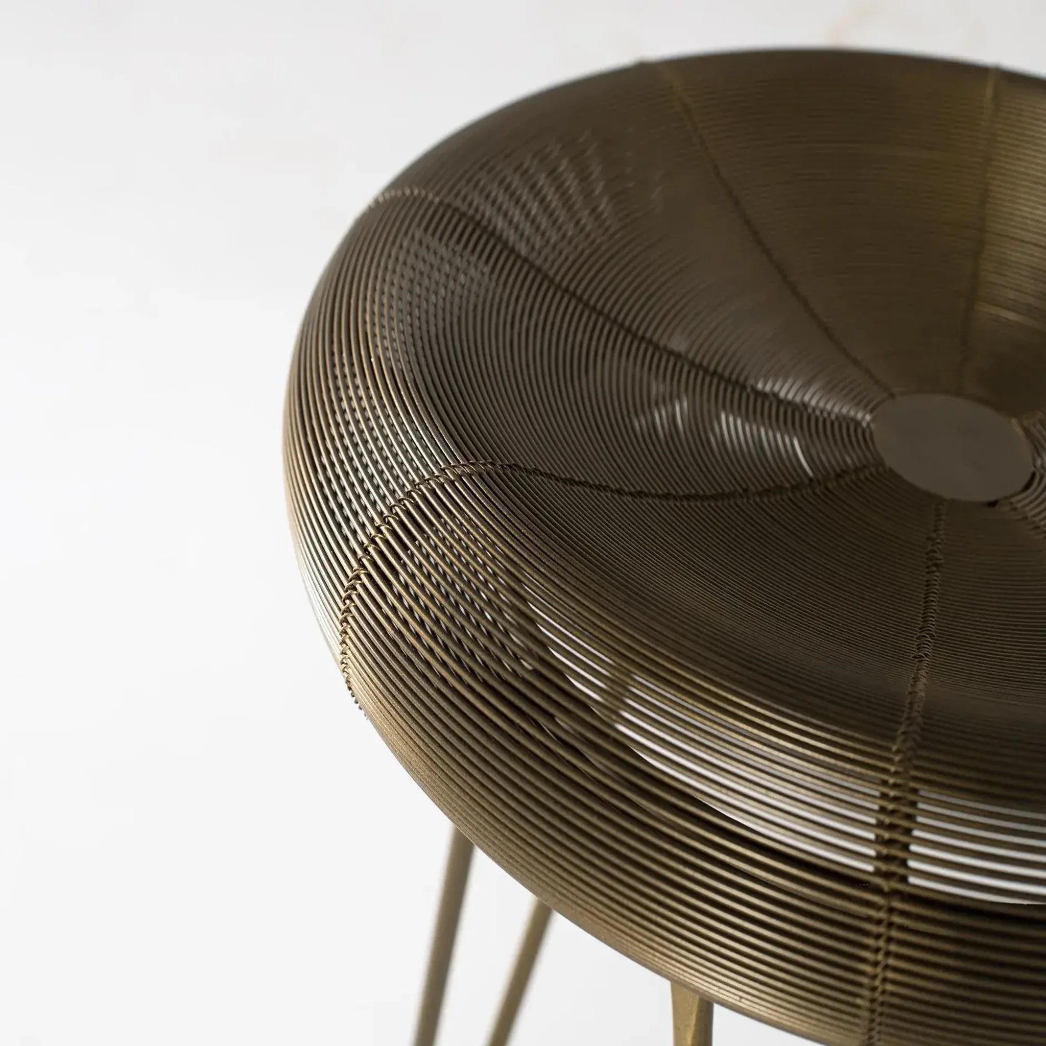 Voir la diapositive 3 : GINER Y COLOMER SL Tabouret en métal 45cm style industriel moderne