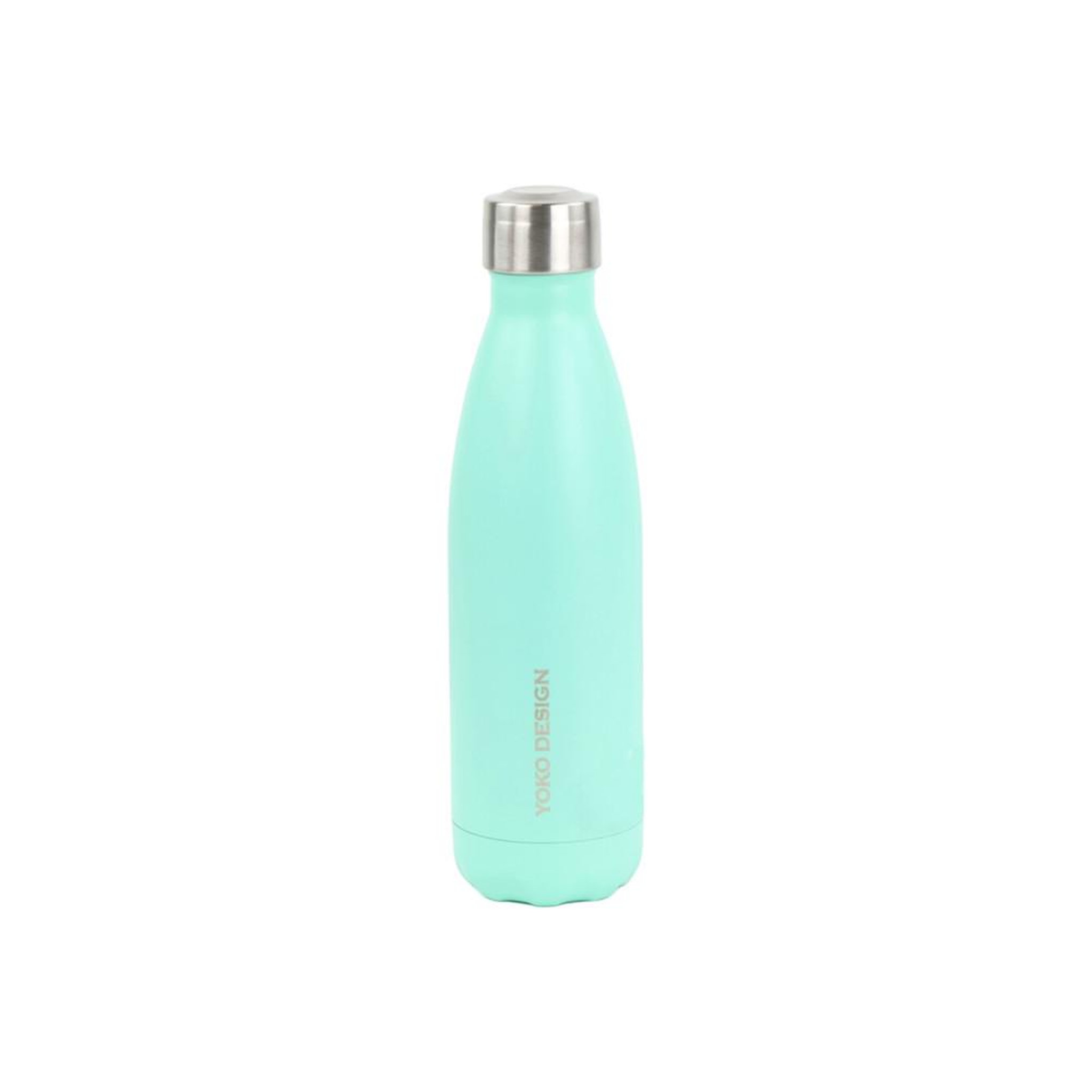 YOKO DESIGN Bouteille isotherme yoko design 500 ml pastel menthe, acier inox double paroi sans bpa, fermeture étanche
