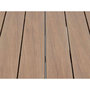 Voir la diapositive 6 : HESPERIDE Table de jardin rectangulaire extensible alu Evasion 8/10 places effet bois - Hespéride