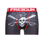 Voir la diapositive 6 : FREEGUN Lot de 5 Boxers homme Drapeaux