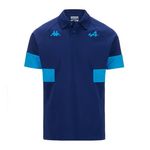 KAPPA Polo  Homme Kappa Andoi Alpine F1. Coloris disponibles : Bleu
