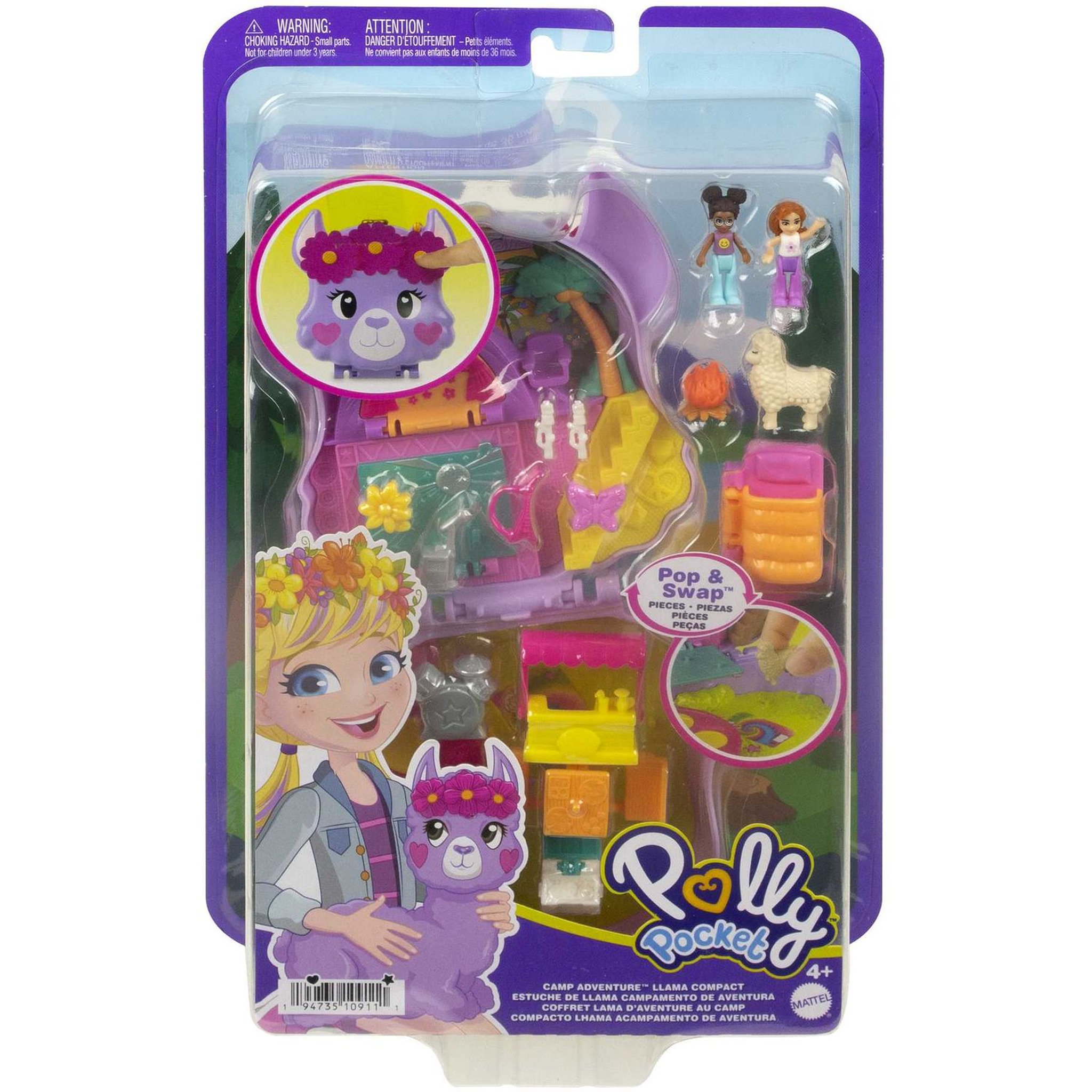 POLLY POCKET Coffret Aventure du lama Polly Pocket