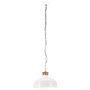 Voir la diapositive 3 : VIDAXL Lampe suspendue industrielle 58 cm Blanc E27