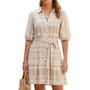 Voir la diapositive 1 : Vero Moda Robe Grise/Blanche Femme Vero Moda Dicthe
