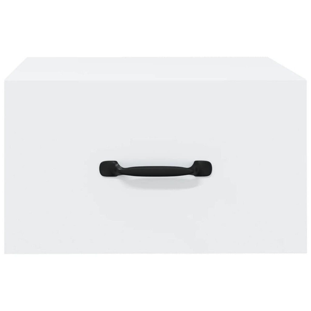 VIDAXL Table de chevet murale Blanc 35x35x20 cm