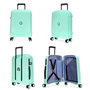 Voir la diapositive 3 : Delsey Lot 2 valises rigides Beaumont cabine 55cm et soute 71cm TSA