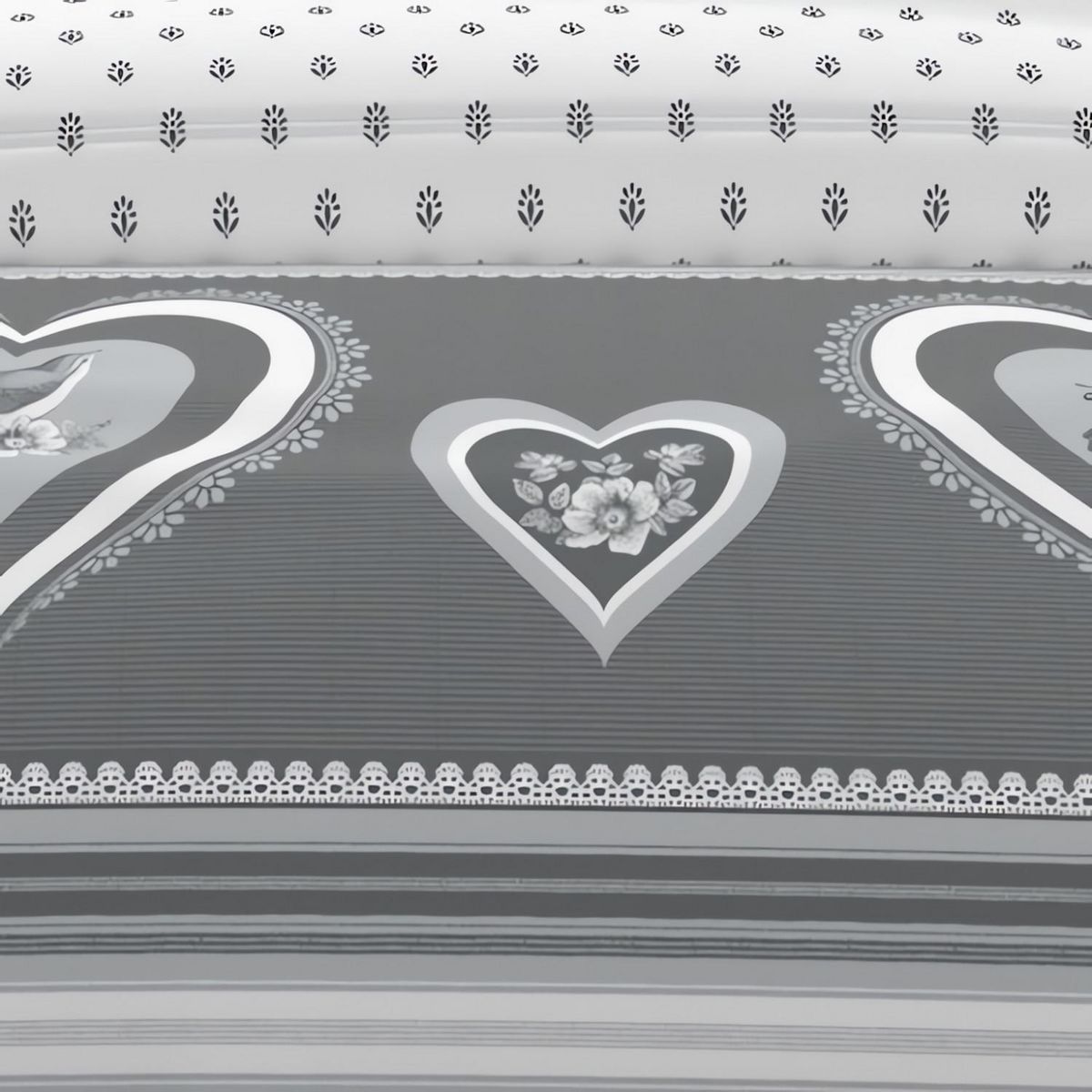 SOLEIL D'OCRE Parure housse de couette en coton 57 fils PASSION, par Soleil d'ocre