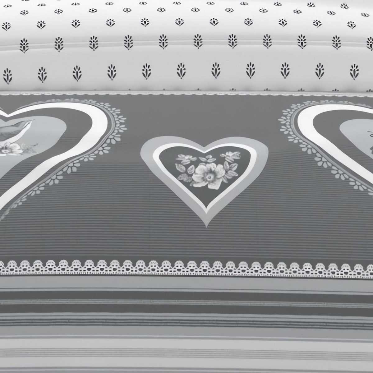 SOLEIL D'OCRE Parure housse de couette en coton 57 fils PASSION, par Soleil d'ocre