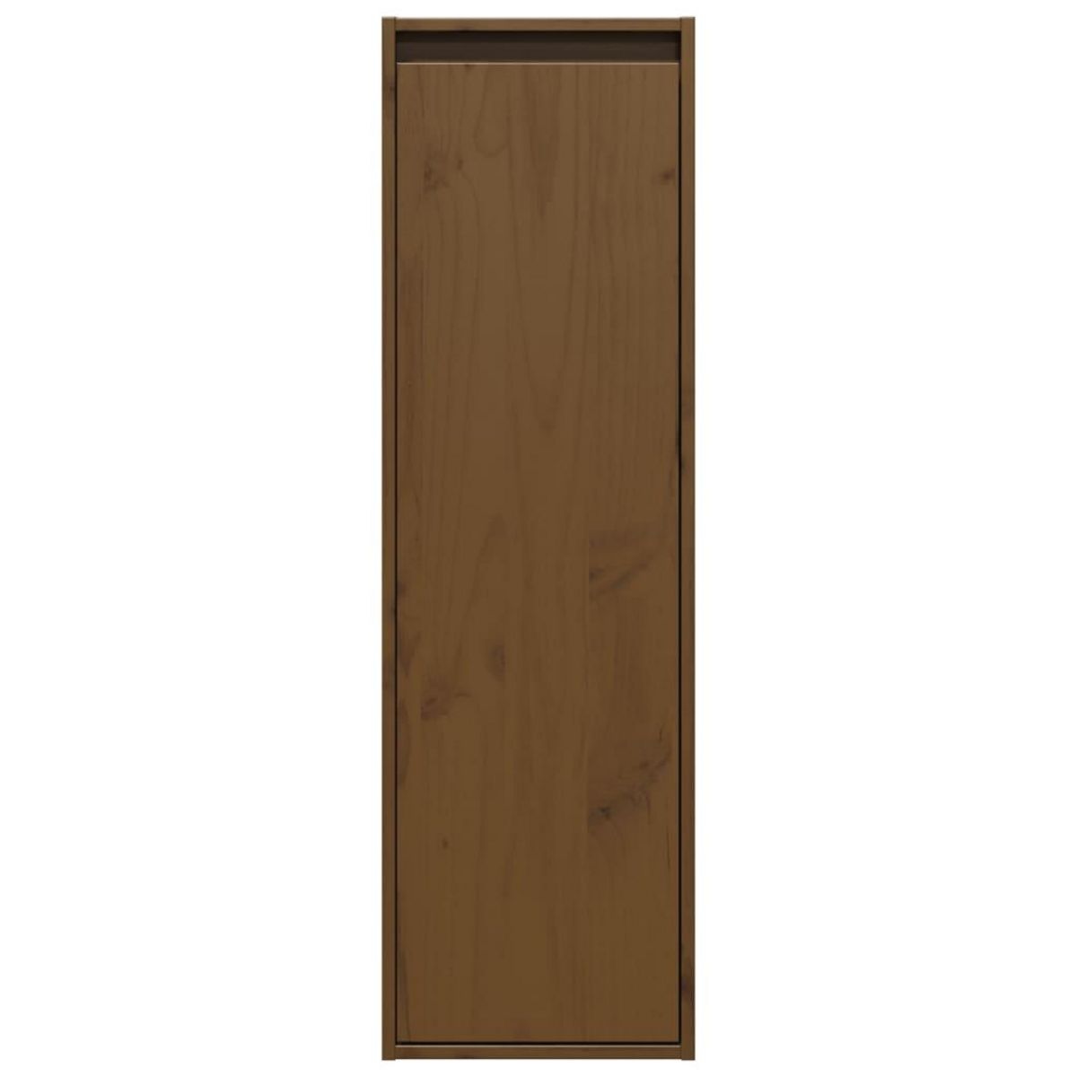 VIDAXL Armoire murale Marron miel 30x30x100 cm Bois de pin massif