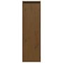 Voir la diapositive 4 : VIDAXL Armoire murale Marron miel 30x30x100 cm Bois de pin massif