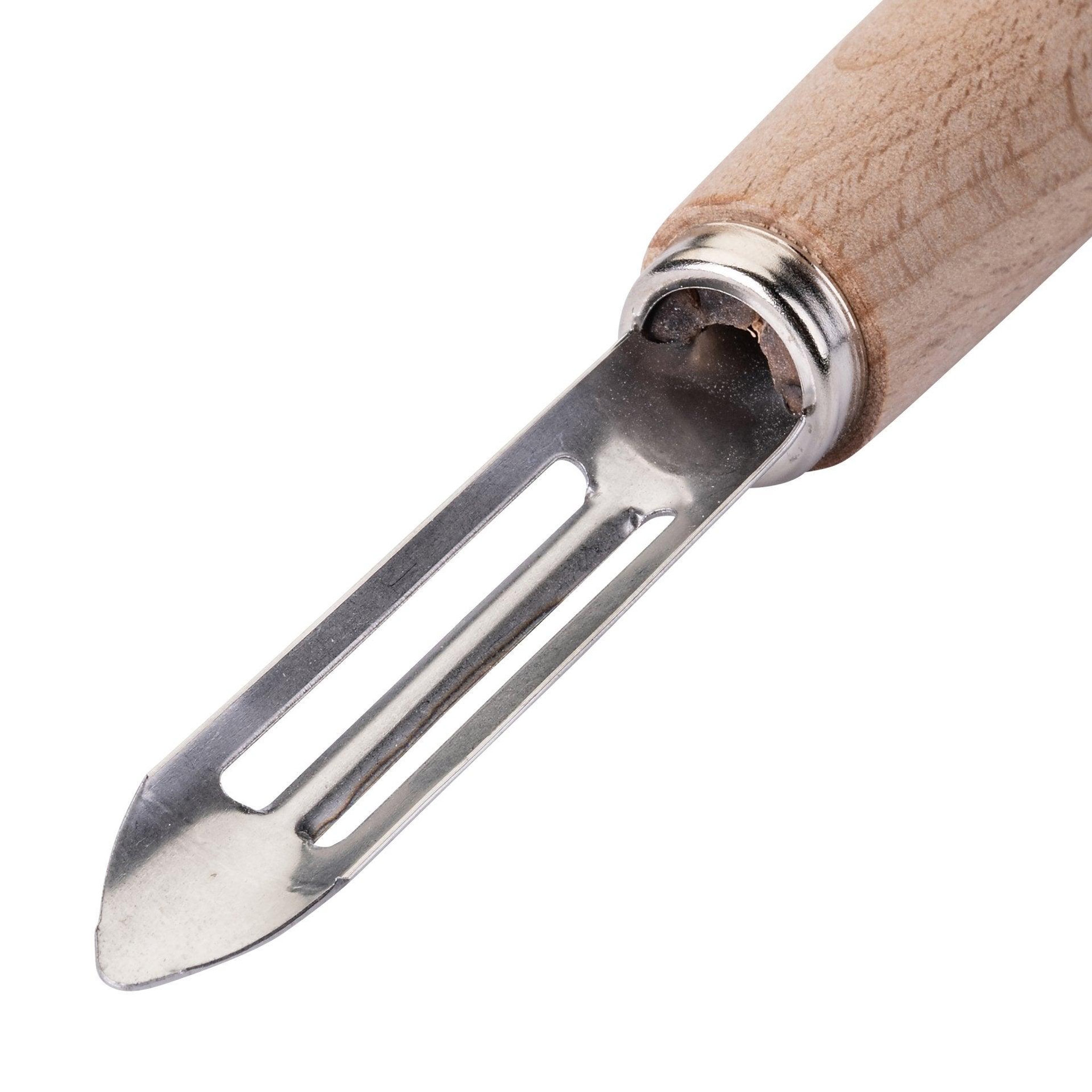 Voir la diapositive 4 : Fackelmann Couteau éplucheur de type économe 15 cm fackelmann nature