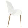 The Home Deco Factory Chaise scandinave Bergen blanche