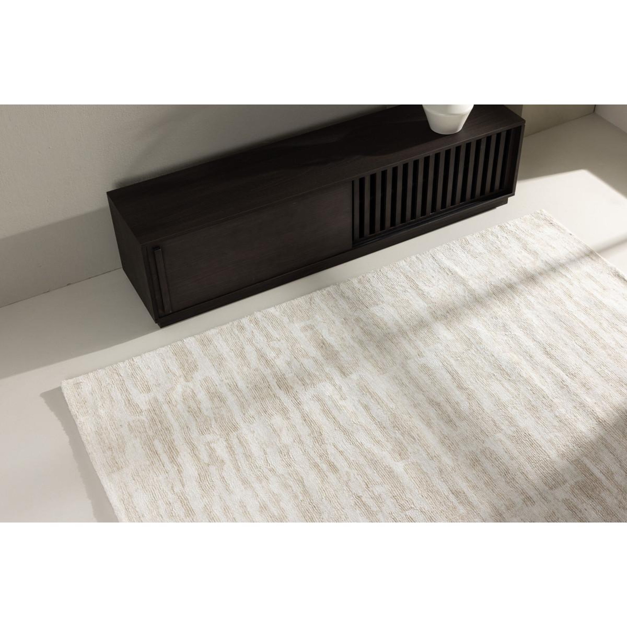 Voir la diapositive 6 : Paris Prix Tapis déco  milos  295x395cm beige