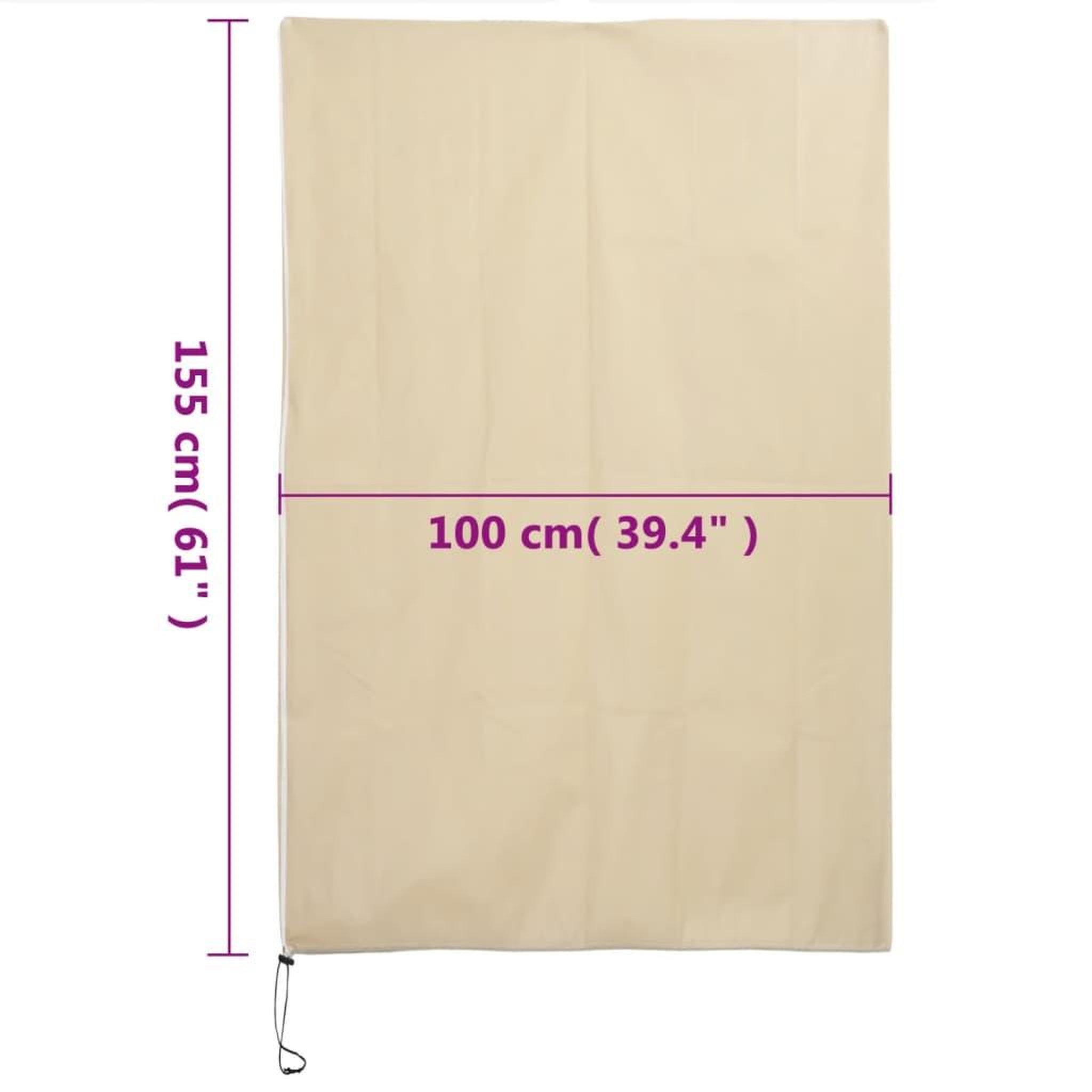Voir la diapositive 6 : VIDAXL Housses de protection pour plantes avec fermeture eclair 4 pcs