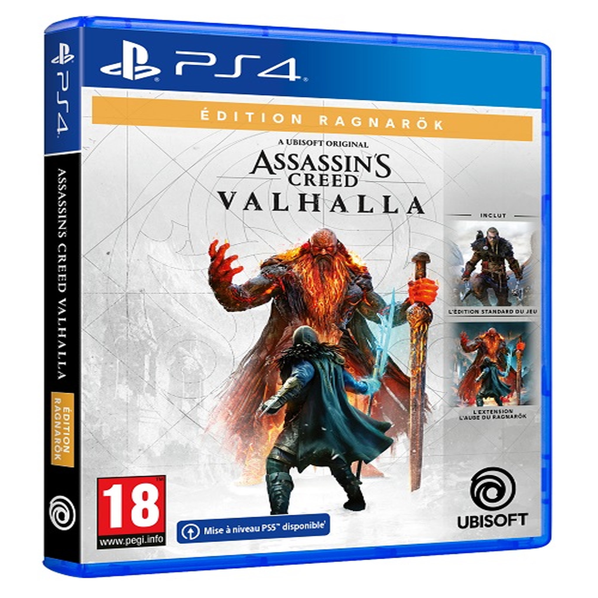 Voir la diapositive 2 : Assassin's Creed Valhalla Edition Ragnarok PS4