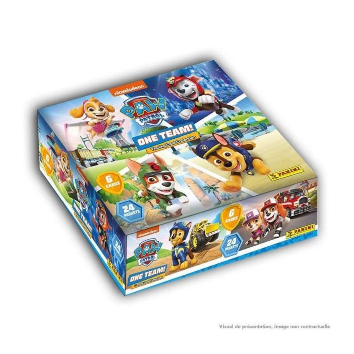 Panini Boîte de Cartes - PANINI - Pat' Patrouille 2 - 24 pochettes (144 cartes)