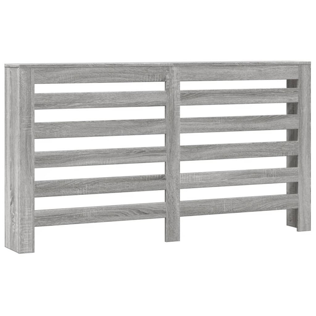 VIDAXL Cache-radiateur sonoma gris 149x20x82 cm bois d'ingenierie