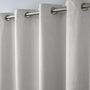 Voir la diapositive 2 : Paris Prix Rideau Occultant Velours  Shadow  140x260cm Gris Perle
