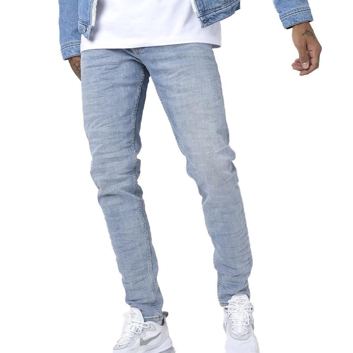 Project X Jean Bleu Clair Skinny Homme Project X Paris Jean  Basic