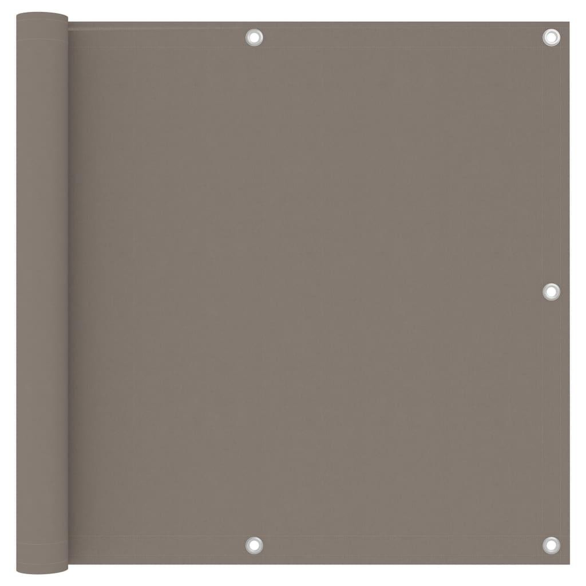 VIDAXL Ecran de balcon Taupe 90x300 cm Tissu Oxford