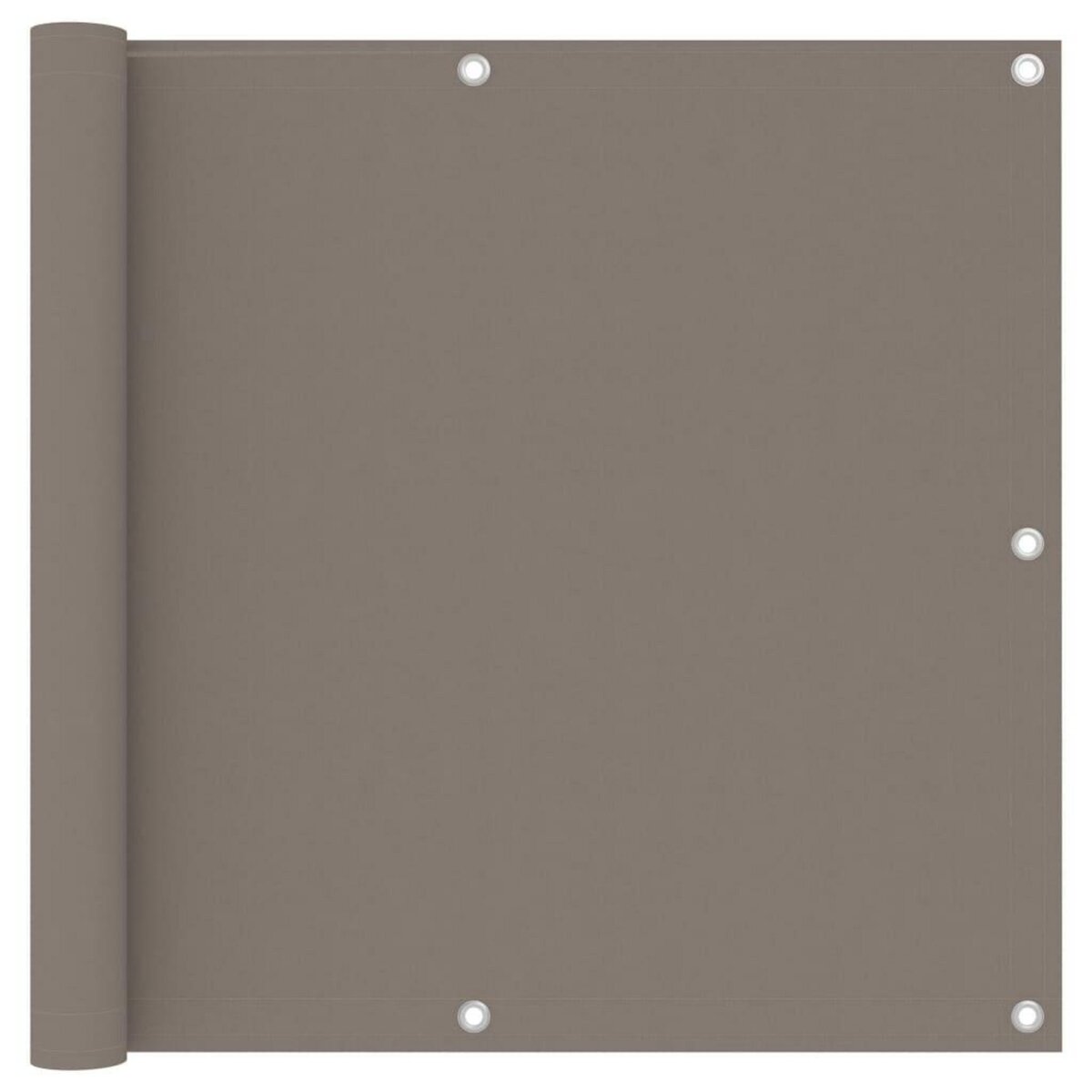 VIDAXL Ecran de balcon Taupe 90x300 cm Tissu Oxford