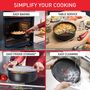 Voir la diapositive 5 : TEFAL Batterie de cuisine Ingenio Generous Cook 8pcs