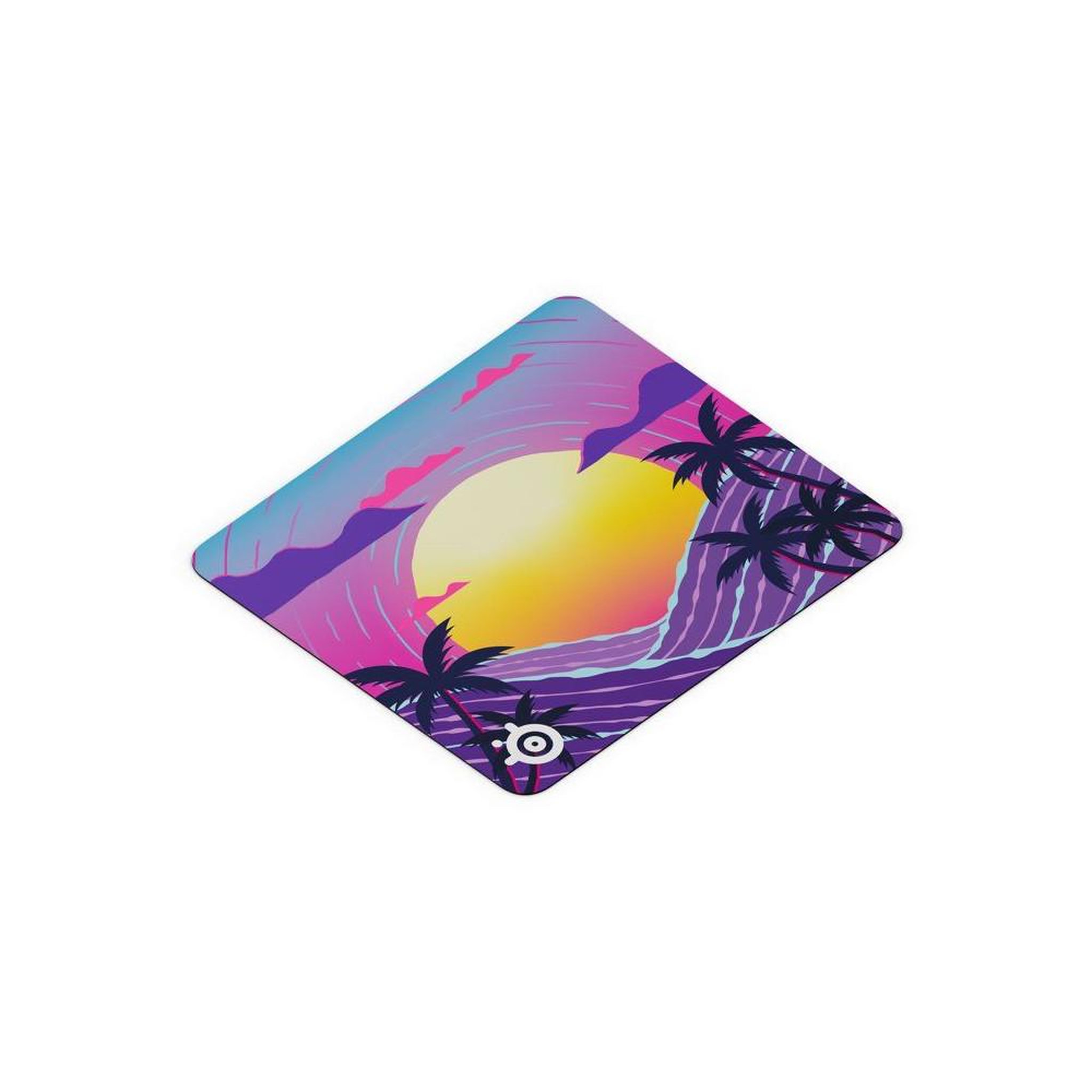 Voir la diapositive 2 : SteelSeries Tapis de souris gaming qck l neon sunset 450 x 400 x 2 mm, tissu micro-tissé pour contrôle