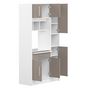 Voir la diapositive 2 : Buffet de cuisine 6 portes 1 tiroir 5 niches PRACTICA