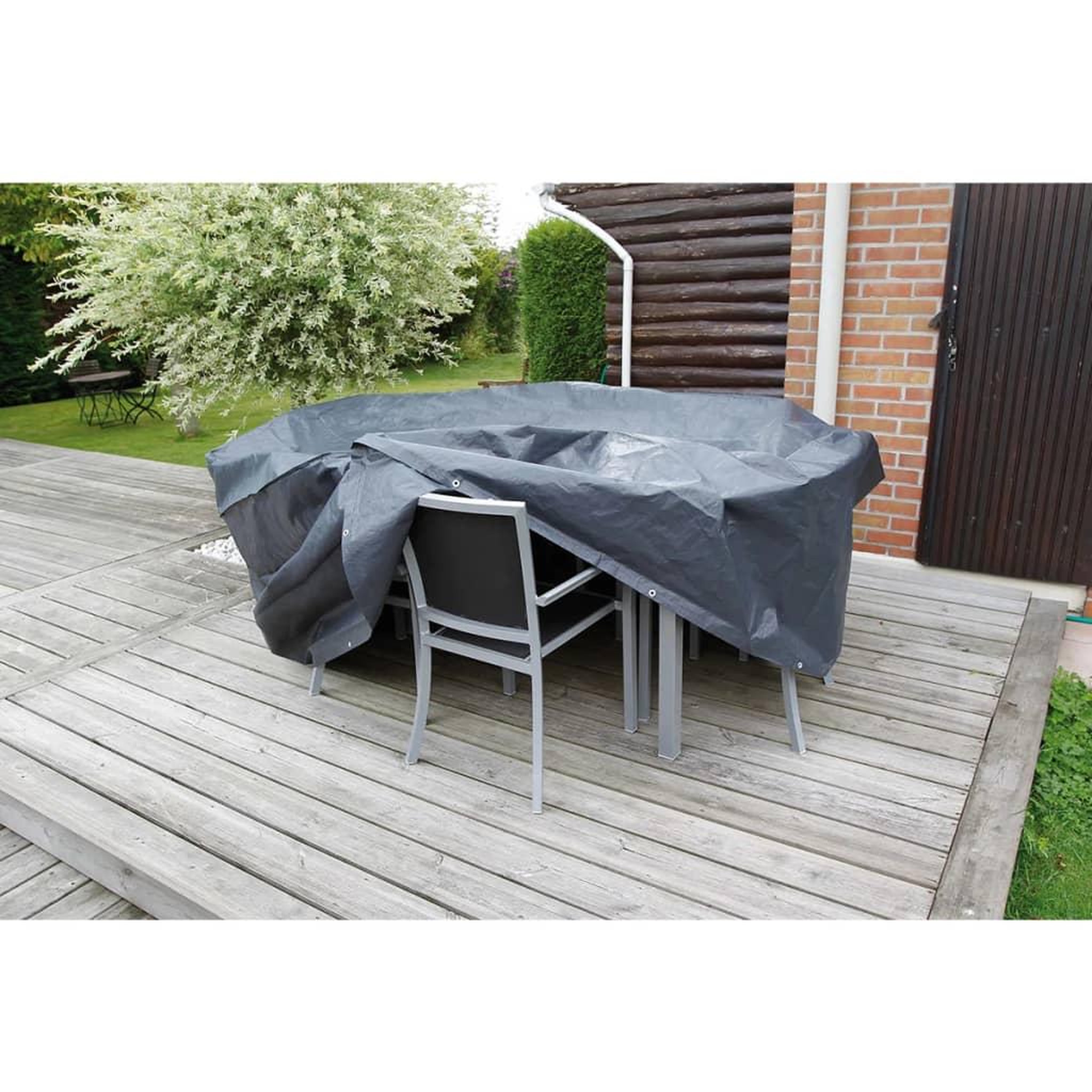 Voir la diapositive 2 : NATURE Nature Housse de mobilier de jardin tables rectangulaires 225x143x90cm