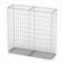 Voir la diapositive 2 : VIDAXL Panier de gabion avec couvercle Fil galvanise 100x100x30 cm
