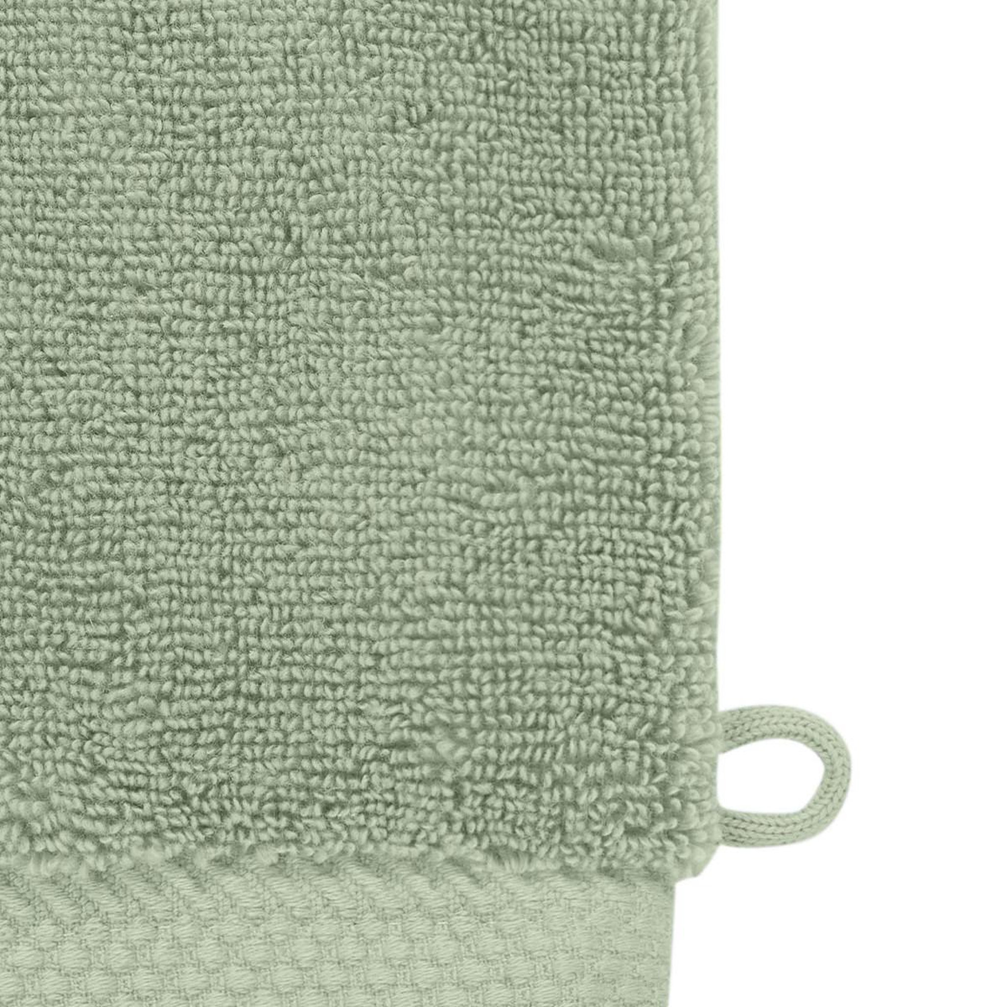 Voir la diapositive 3 : Sensei Maison 3 gants de toilette Zéro Twist 560 g/m² SENSOFT - 16x22 cm