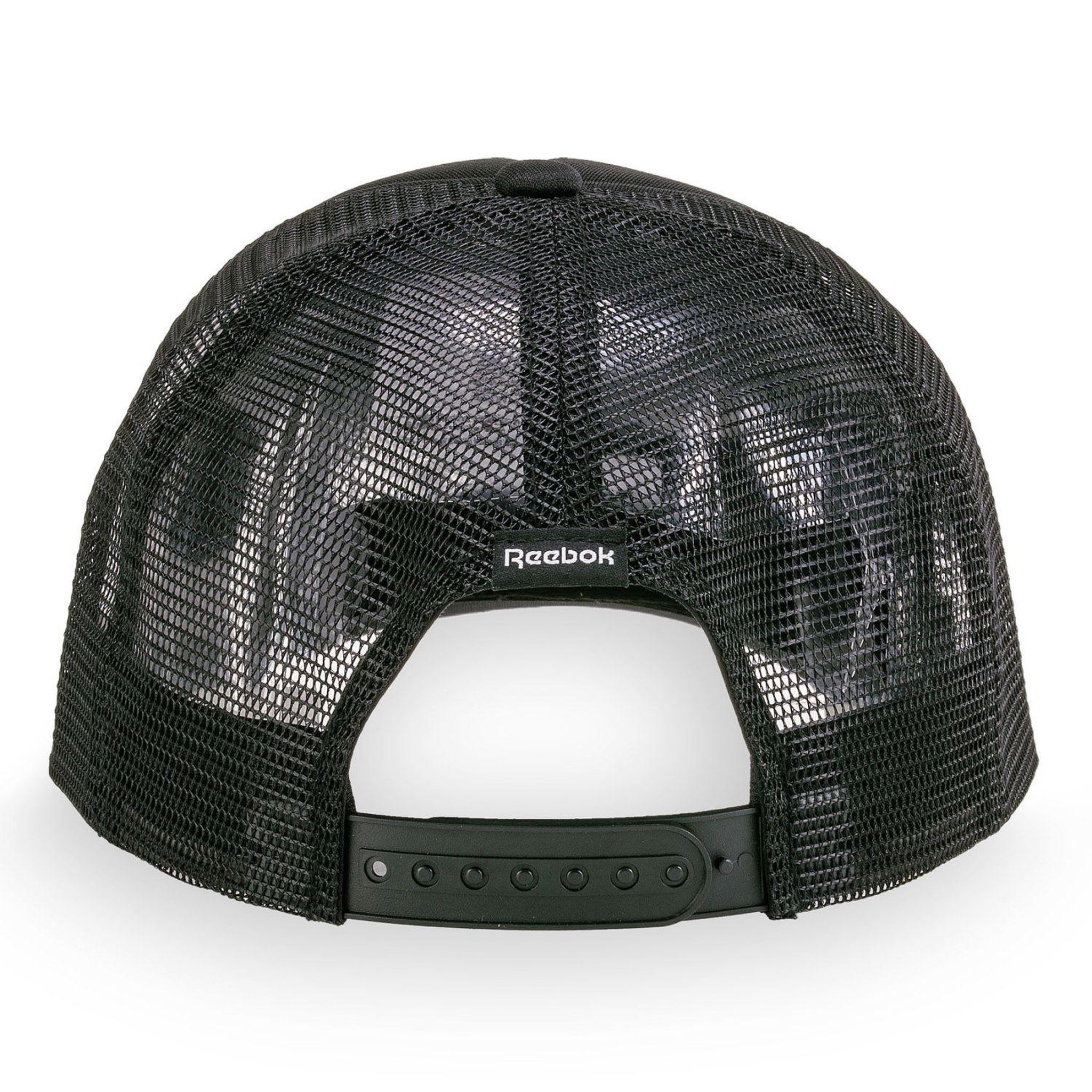 Voir la diapositive 6 : Reebok Casquette baseball en polyester avec mousse devant et filet Aero Cap