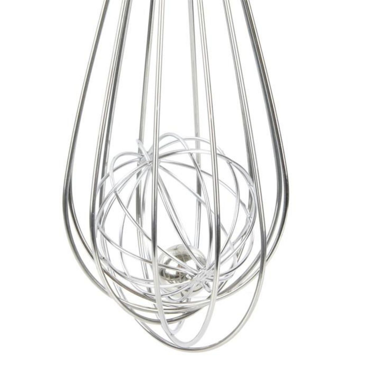 Paris Prix Fouet en Métal  Boule Anti-Grumeaux  26cm Argent