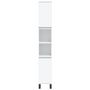 Voir la diapositive 5 : VIDAXL Armoire de salle de bain blanc 30x30x190 cm bois d'ingenierie