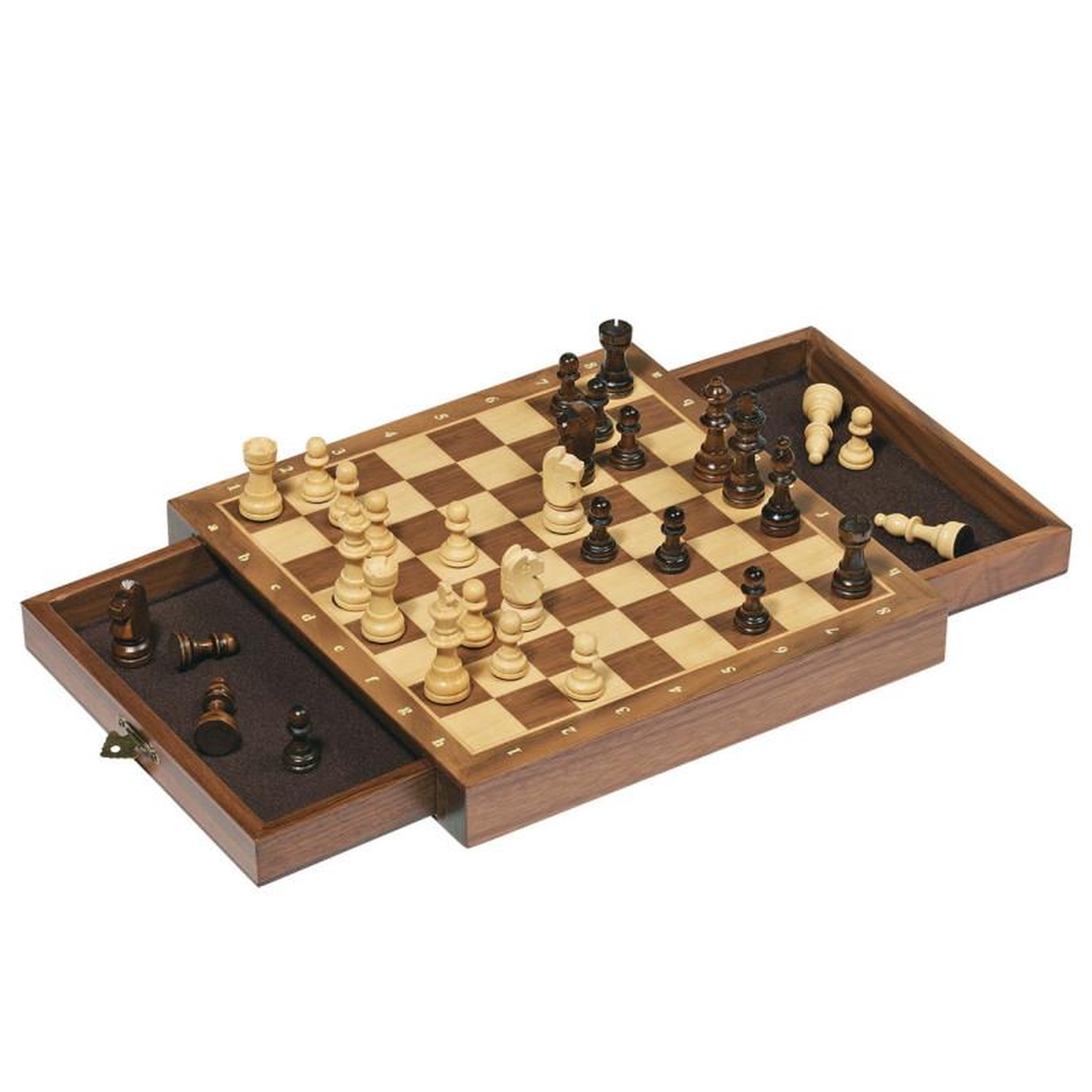 Goki GOKI Jeu d'échecs magnétique avec tiroir
