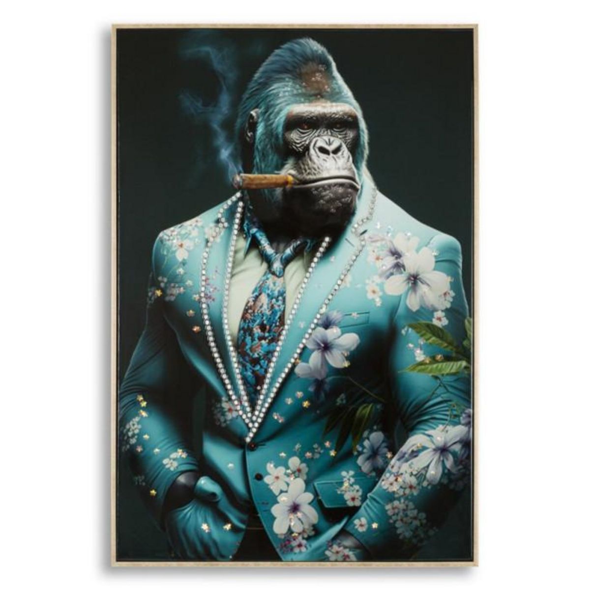 Paris Prix Tableau Imprimé Déco  Kongy  62x92cm Multicolore