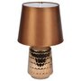 Paris Prix Lampe à Poser Design  Effet Nid d'Abeille  39cm Cuivre