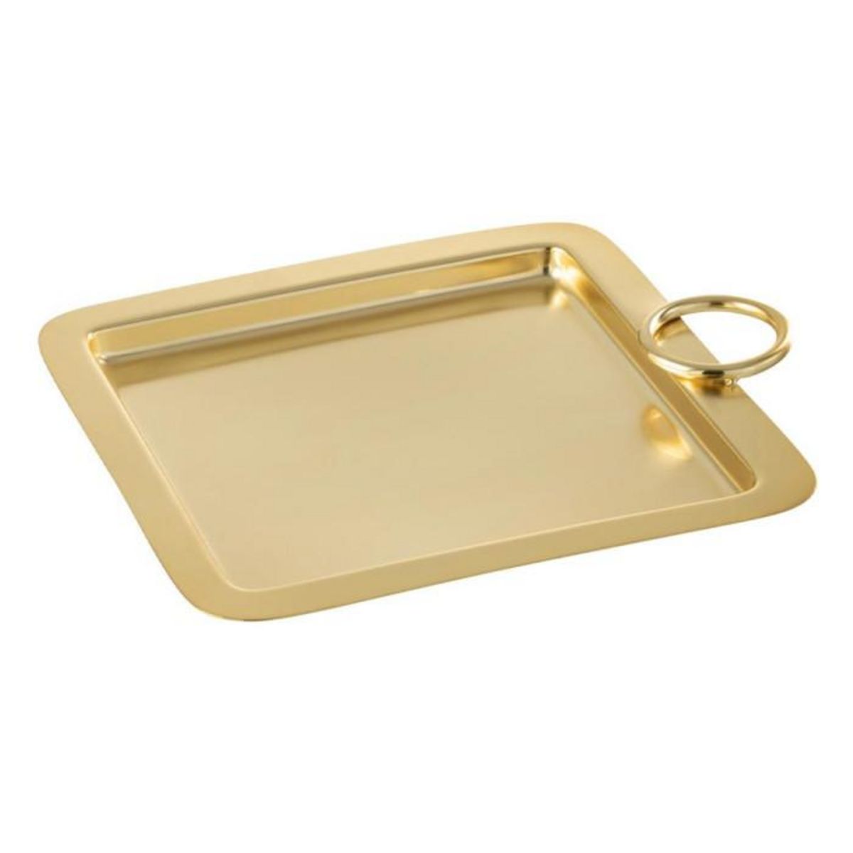 Paris Prix Plateau de Service en Inox  Mile  23cm Or