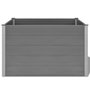 Voir la diapositive 4 : VIDAXL Lit sureleve de jardin WPC 150x100x91 cm Gris