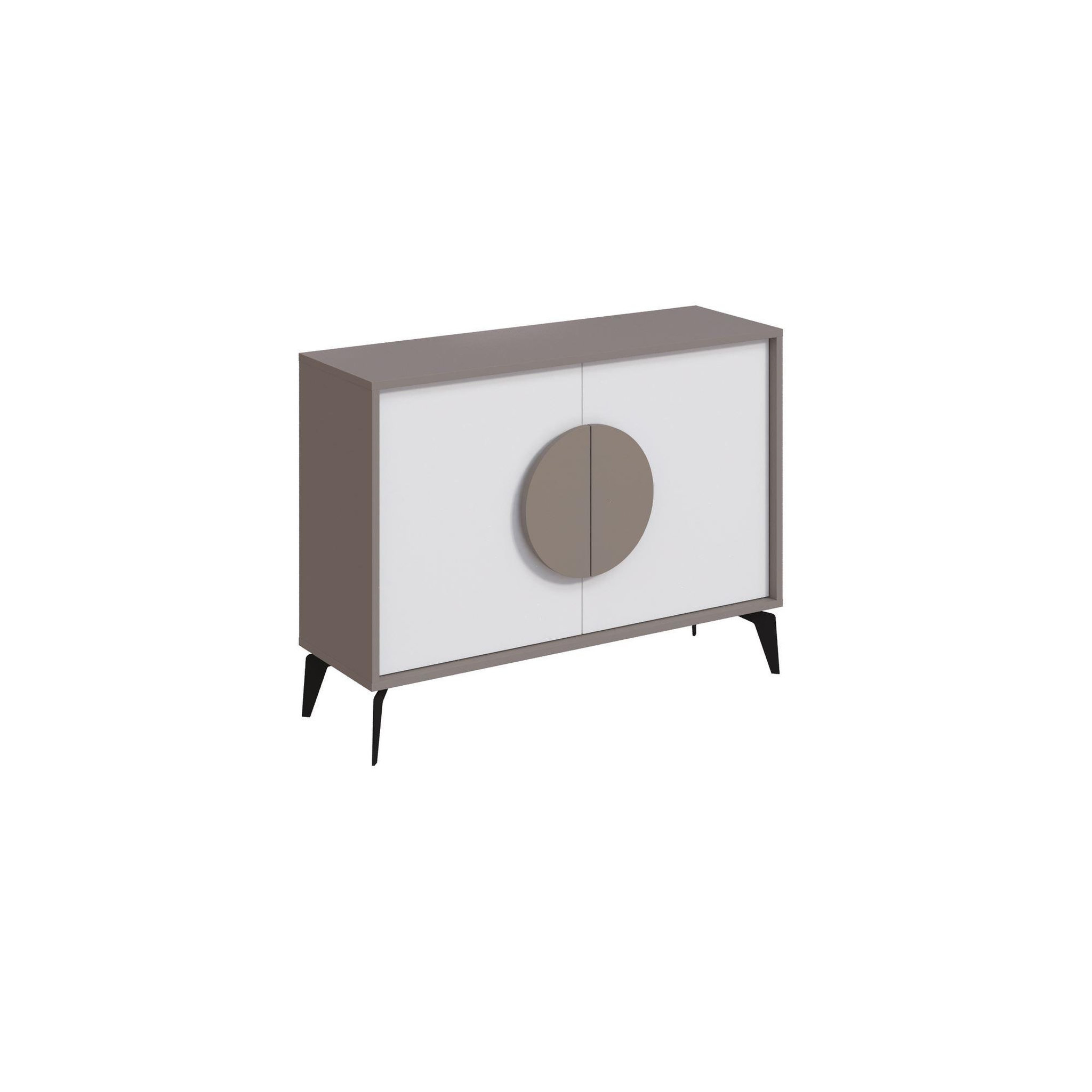 Habitat et Jardin Buffet en bois  gora  - 110 x 36 x 82 cm - moka léger