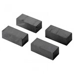 CENTRALE BRICO Lot de 4 aimants magnétiques HETTICH, L.36 x l.16 mm