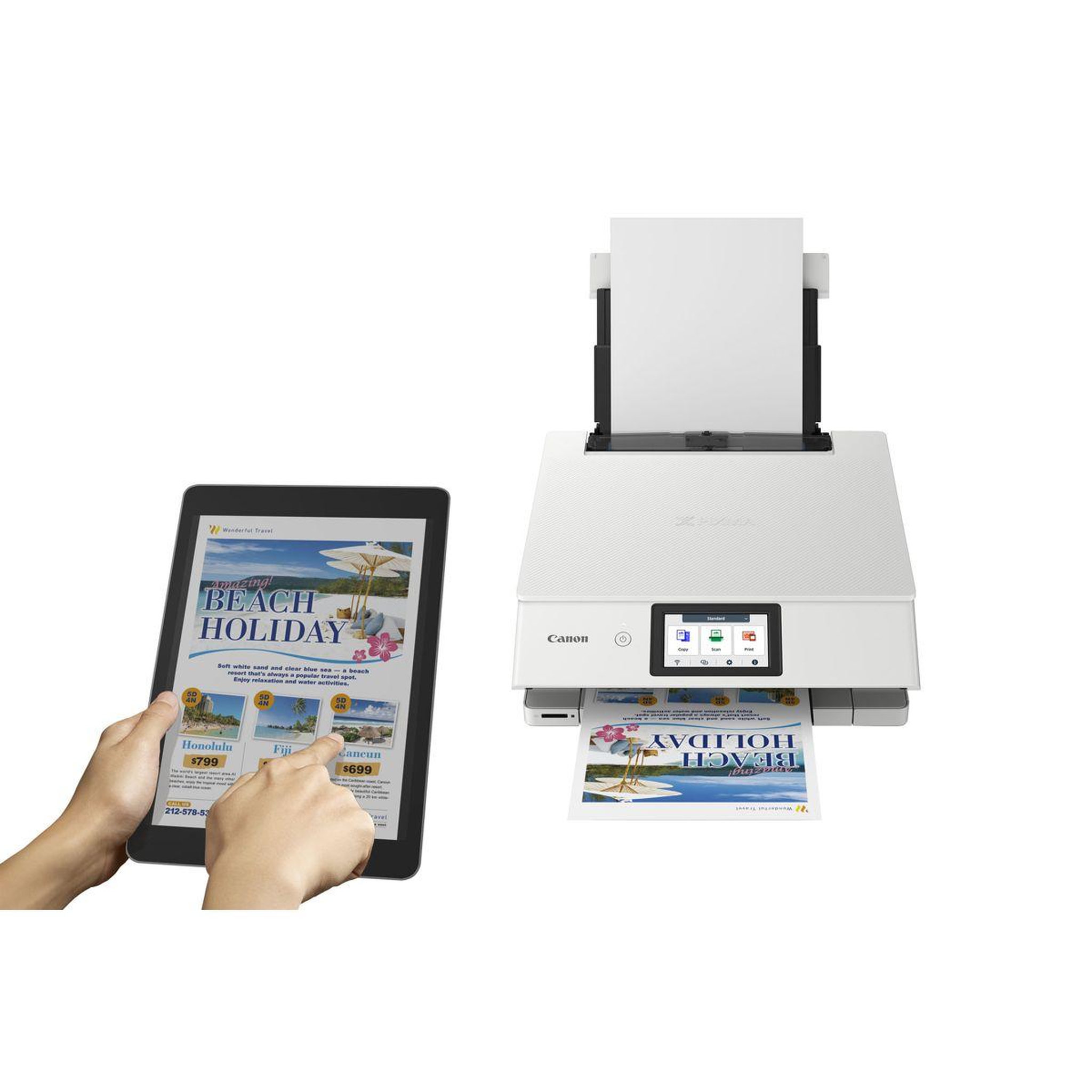 Voir la diapositive 5 : Canon Imprimante jet d'encre pixma ts 8751