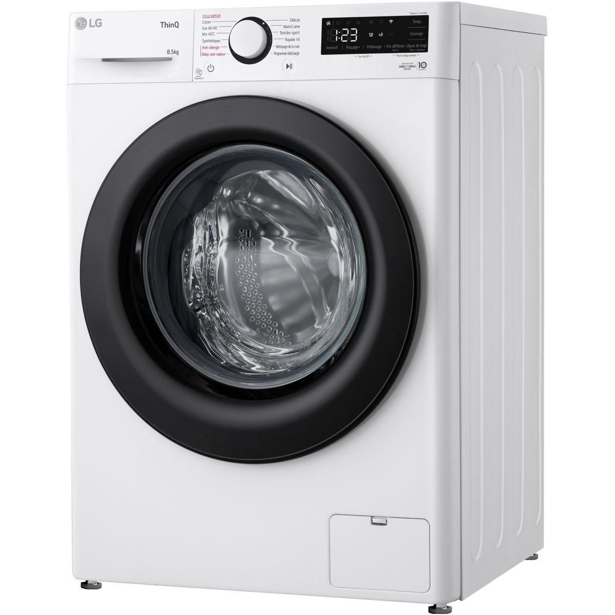 LG Lave linge hublot F82AV35WHS