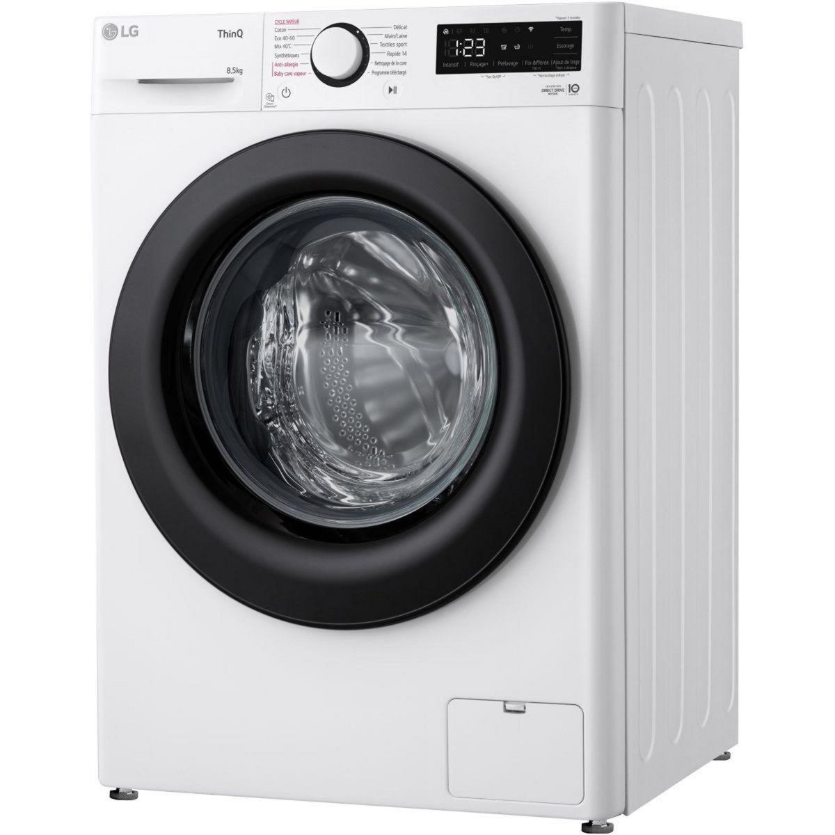 LG Lave linge hublot F82AV35WHS