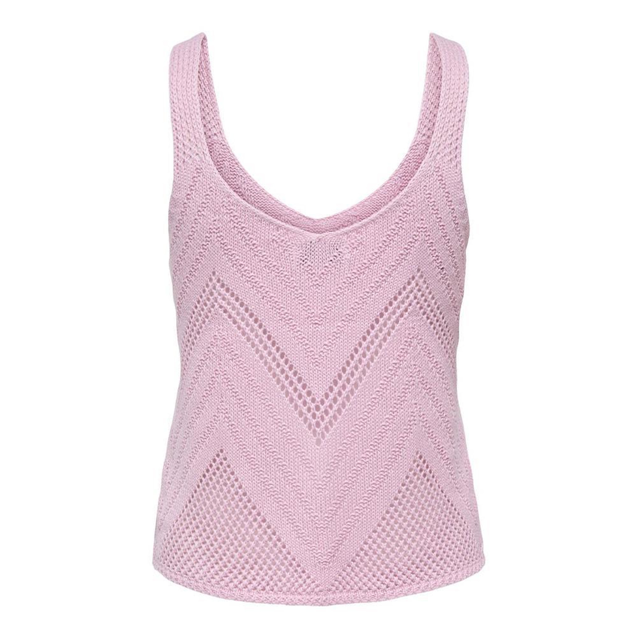 Voir la diapositive 2 : JACQUELINE DE YONG Top Crochet Rose Clair Femme Jdy 15226348