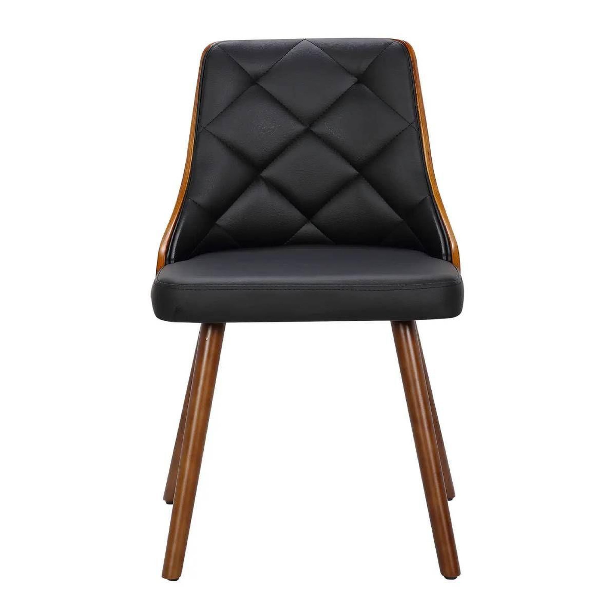 Voir la diapositive 3 : Paris Prix Lot de 8 chaises scandinave  cargo  79cm noisette & noir