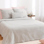 Voir la diapositive 1 : Home collection Parure housse de couette 100% gaze de coton
