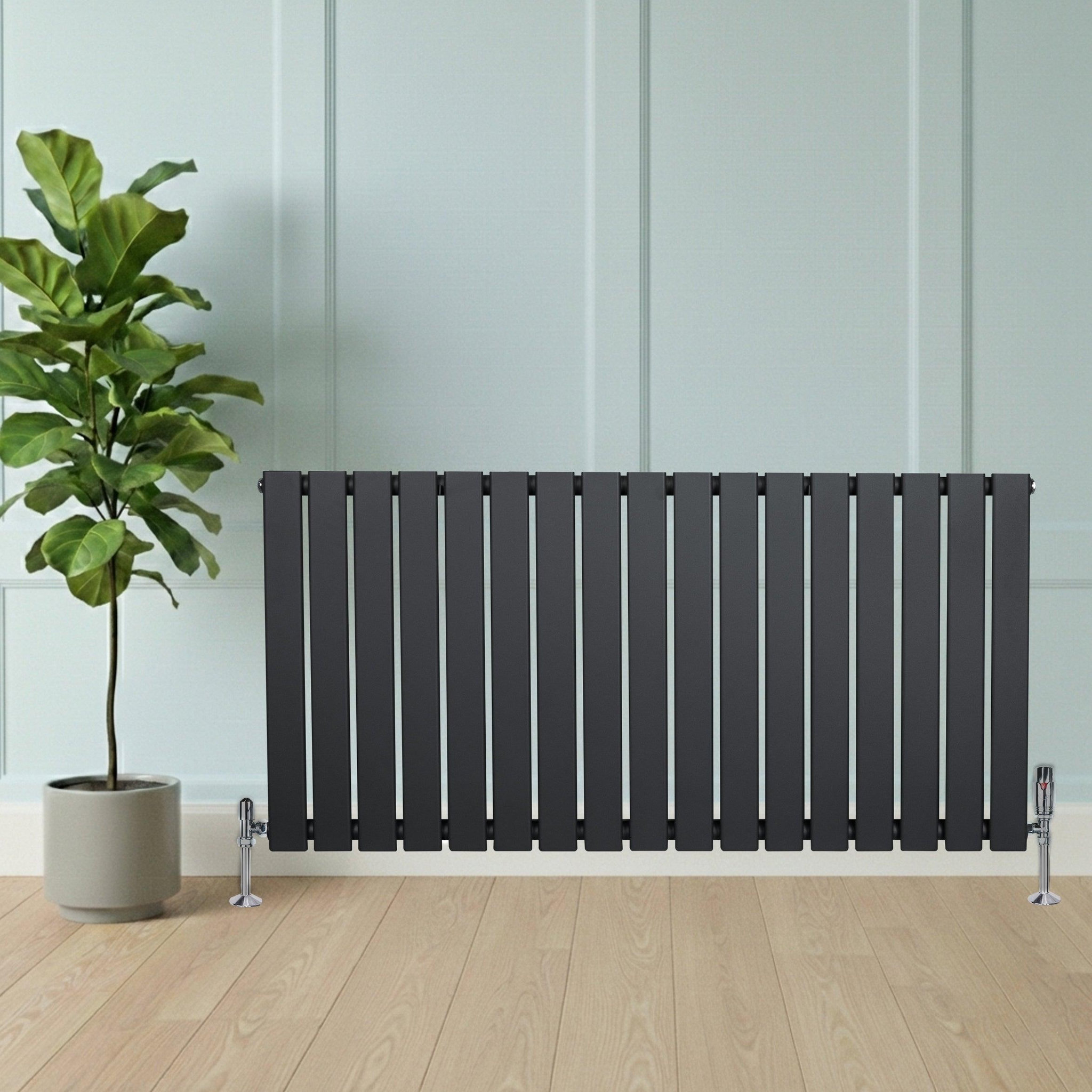 Voir la diapositive 4 : MONSTERSHOP Radiateur plat à 1 panneau - 600 x 1190 mm