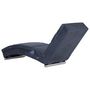 Voir la diapositive 4 : VIDAXL Chaise longue de longue Gris Similicuir daim